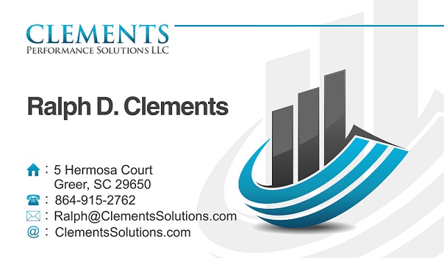 Ralph Clements Business Card - Small